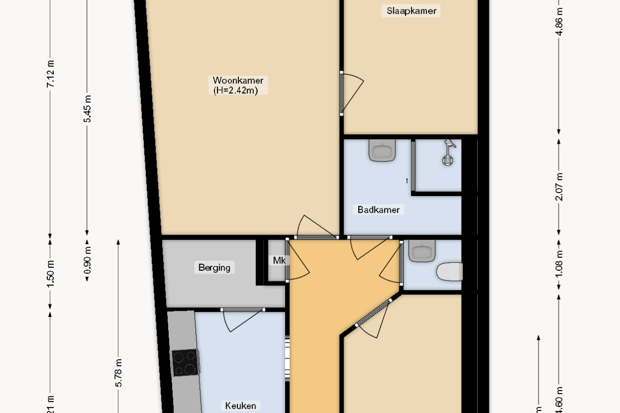 Te koop: Foto Appartement aan de Leidseweg 178 in Utrecht